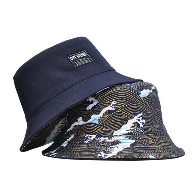 Japanes Summer Ultraviolet-Proof Women Bucket Hat Bandage Bow Cap Sun Hat