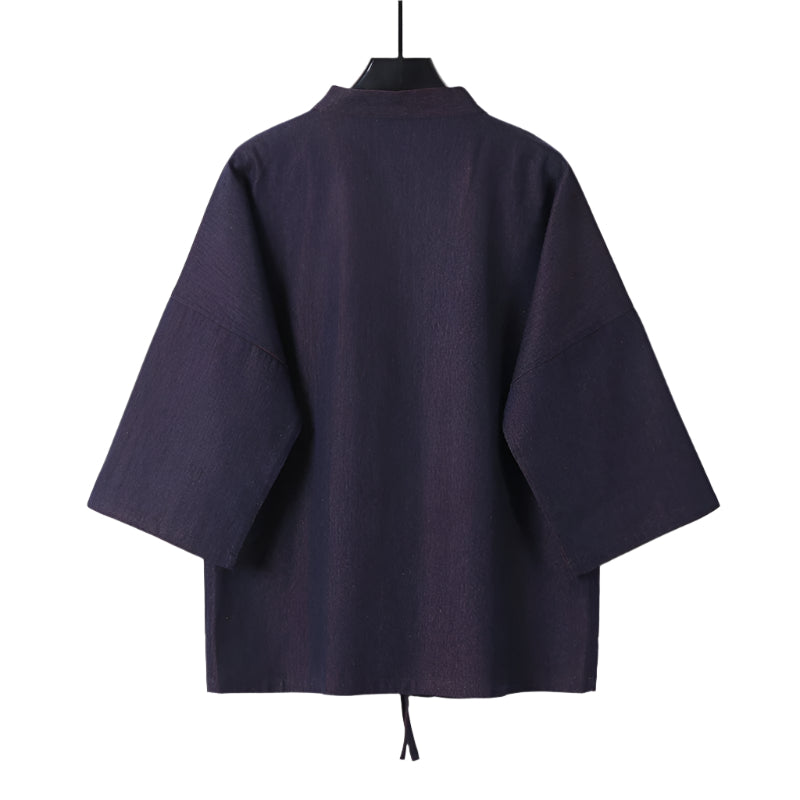 Vintage Reversible Washed Denim Kimono Jacket | Zen Breaker