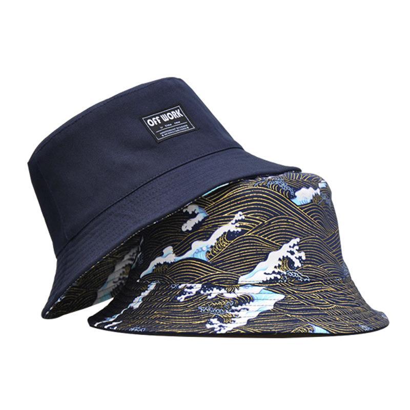 Japanese Great Wave Pattern Bucket Hat | Zen Breaker