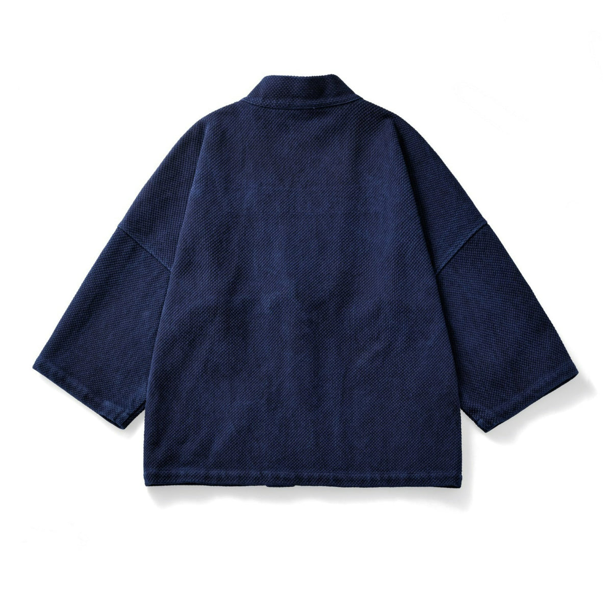 Indigo Classic Flannel Kimono Jacket