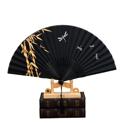 Folding Fan 【Golden Bamboo】