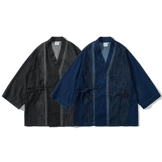 mando kimono jacket 黒 Zen Modern Kimono Jacket – Shino NYC