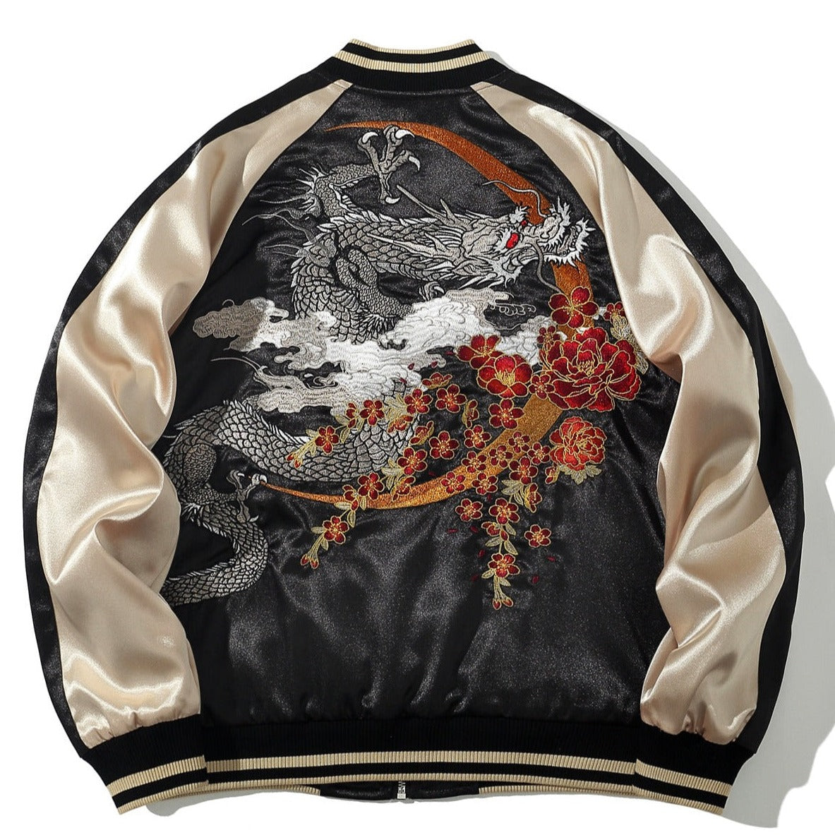 Dragon Embroidery Sukajan Souvenir Jacket | Zen Breaker