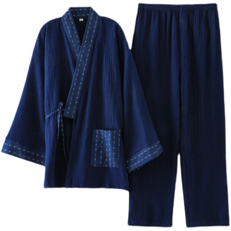 Striped Patchwork Pajamas Set | Zen Breaker