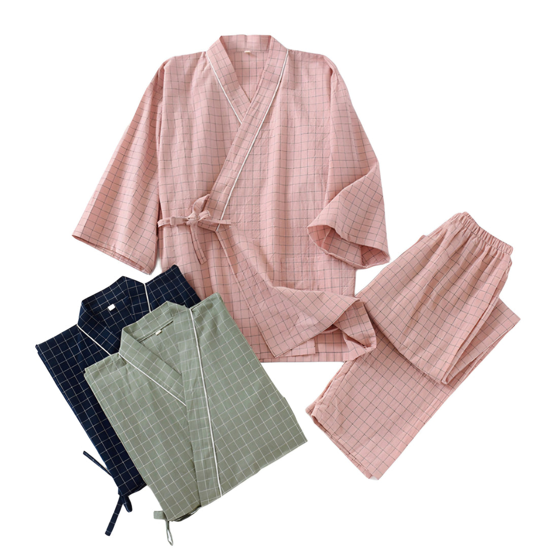 ROLAROLA X SAKI★CHECK PAJAMAS_2色 ROLAROLA X SAKI☆CHECK PAJAMAS_2色 (rolarola/ルームウェア