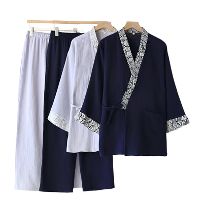 Seigaiha Patchwork Pajamas Set.