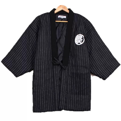 Traditional Quilted Cotton Kimono Cardigan