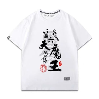 Samurai T-Shirt【Oda Nobunaga Great Devil】 - Kimura Fox