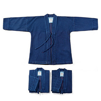 Limited Edition Indigo Kimono Jacket - Zen Breaker