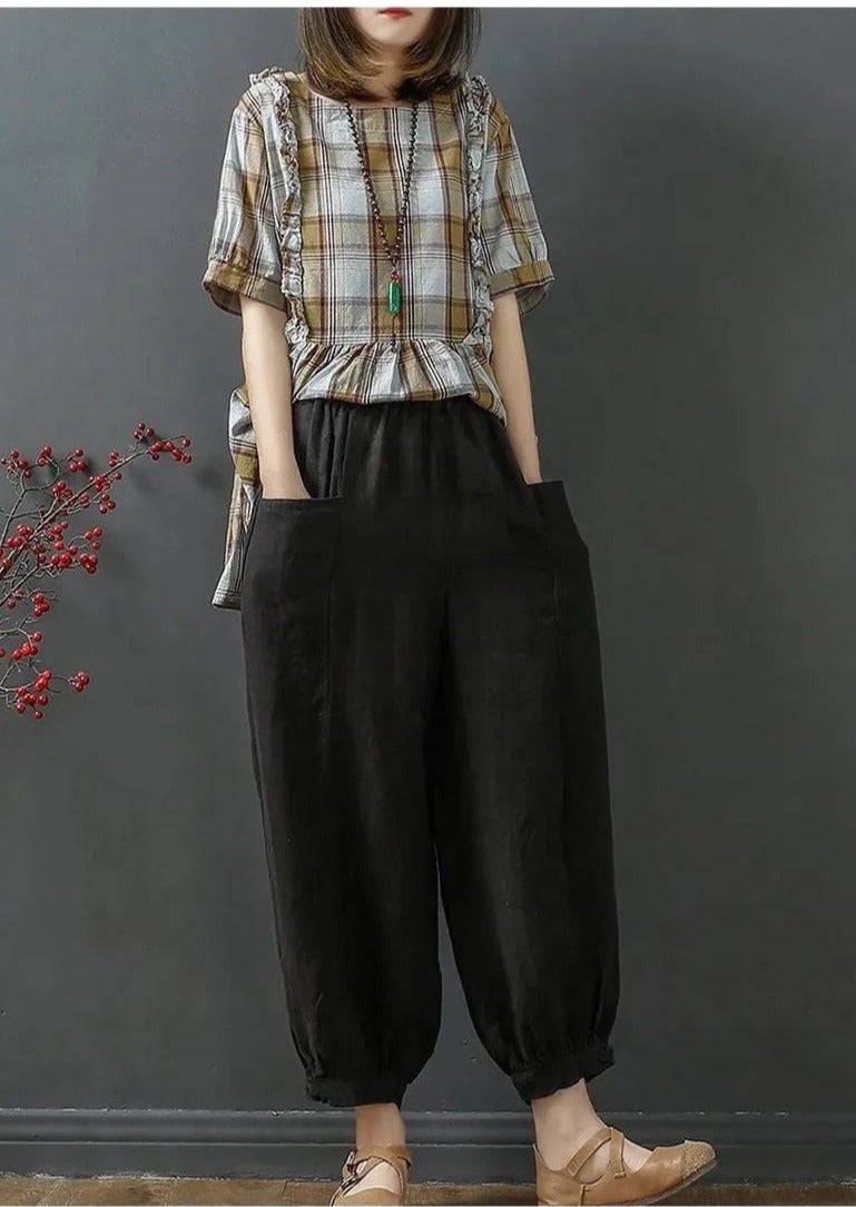 パンツ Simply Complicated LOOSE FIT TROUSERS simply complicated LOOSE FIT TROUSERS 2