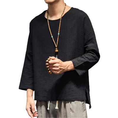 Skull Angel Embroidered Double Layered Long-sleeved T-Shirt