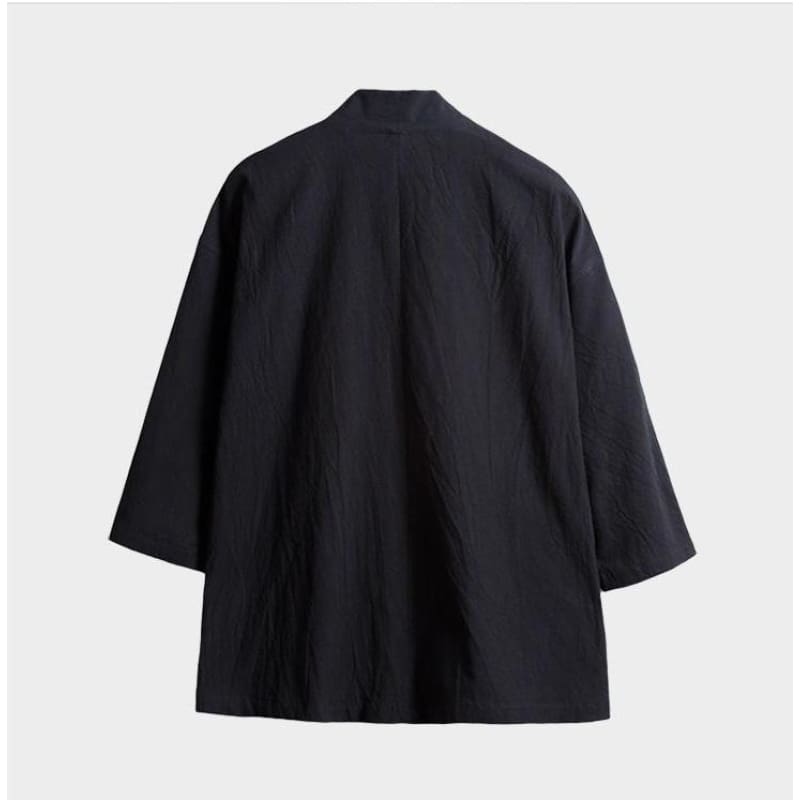 Japanese men's kimono jacket best sale